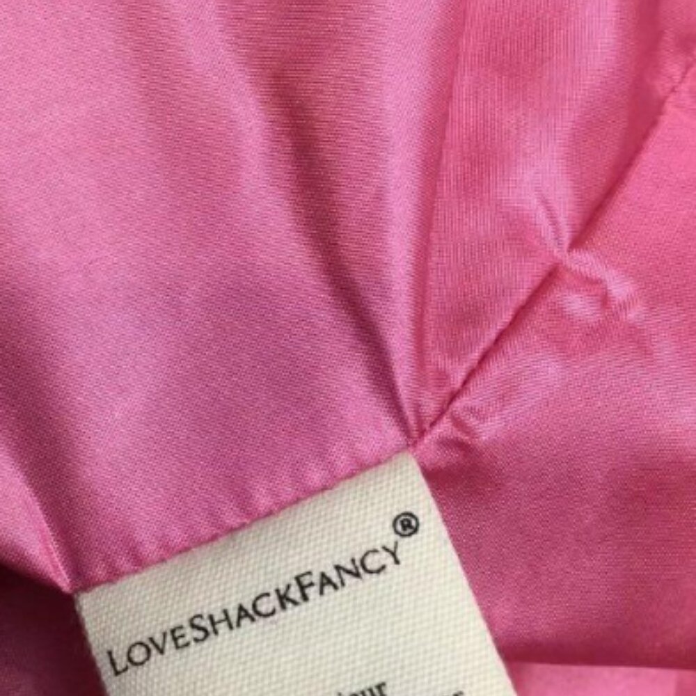 NWT Love Shack Fancy Floret Coat Pink - Picture 4 of 14